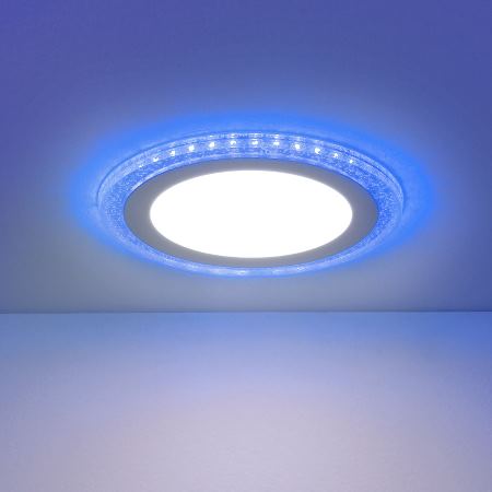 Встраиваемый светильник Elektrostandard DLR024 10W 4200K синий